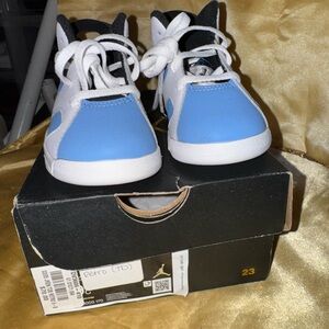 Kids Blue and White Sneakers